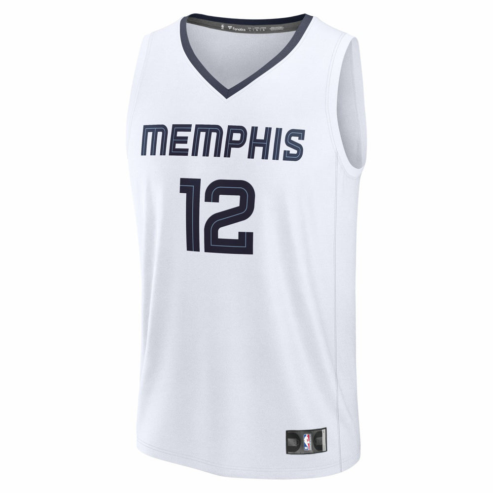 Fanatics Ja Morant Memphis Grizzlies Fast Break Replica Player Jersey Association Edition White