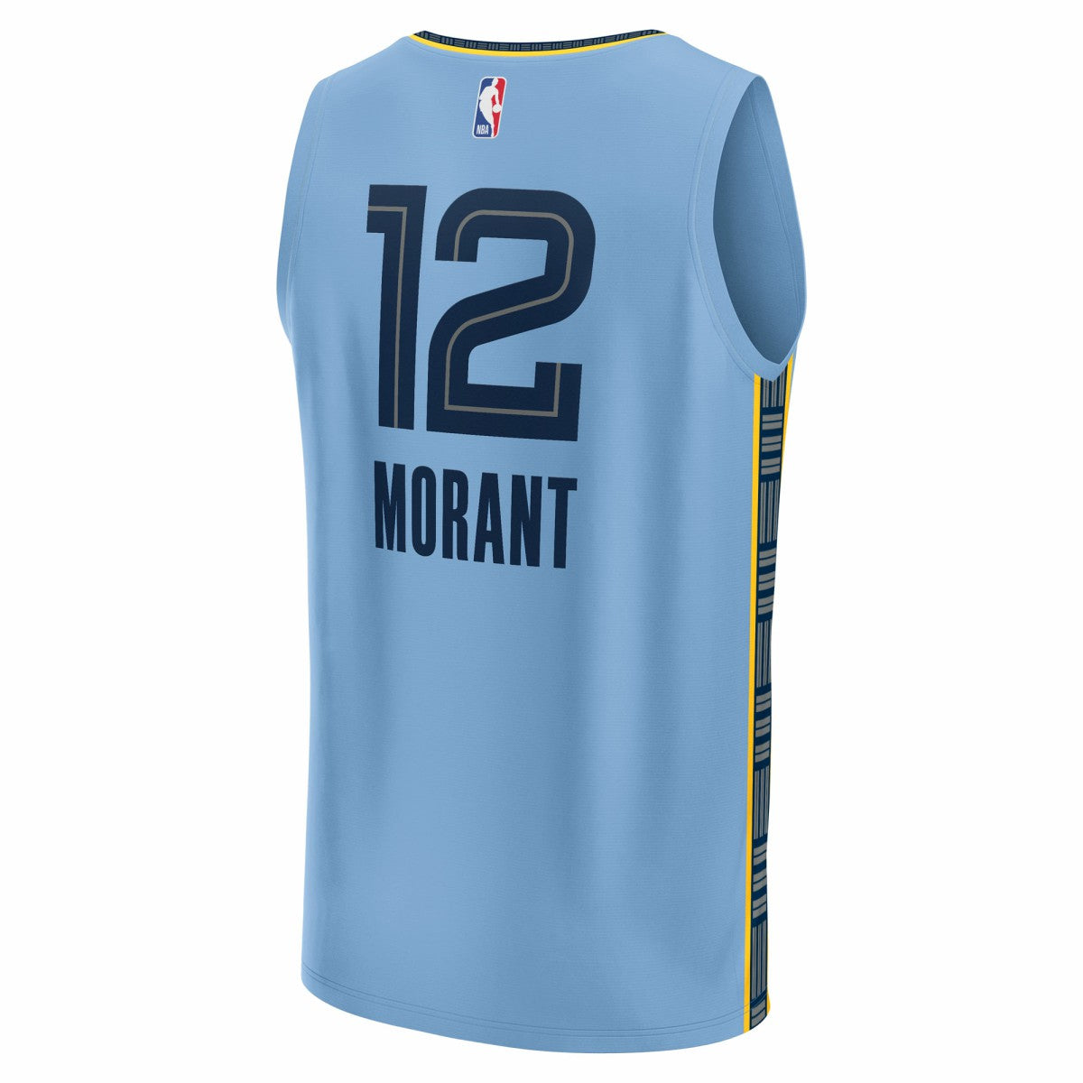 Fanatics Ja Morant Memphis Grizzlies Fast Break Replica Player Jersey Statement Edition Light Blue