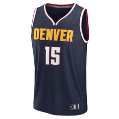Fanatics Nikola Jokic Denver Nuggets Fast Break Replica Player Jersey Icon Edition Navy