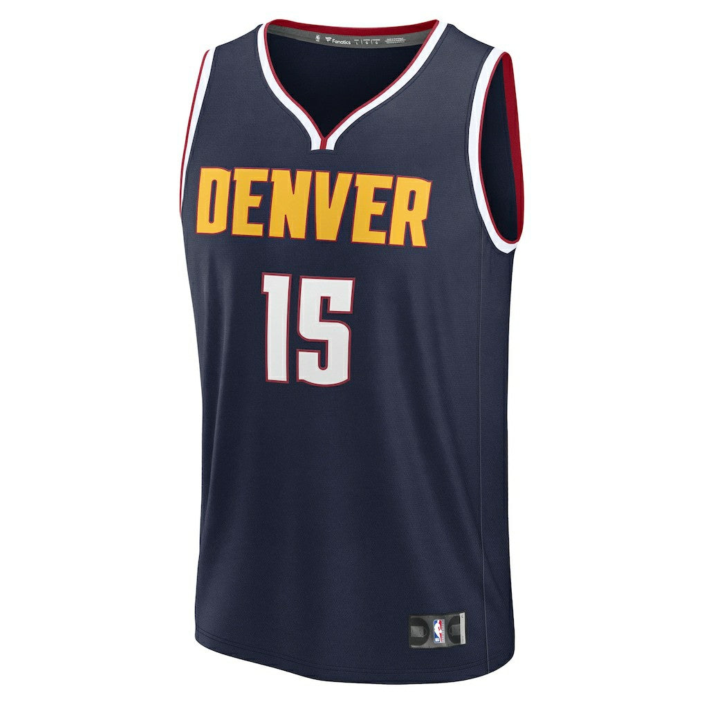 Fanatics Nikola Jokic Denver Nuggets Youth Fast Break Replica Player Jersey Icon Editi- Navy