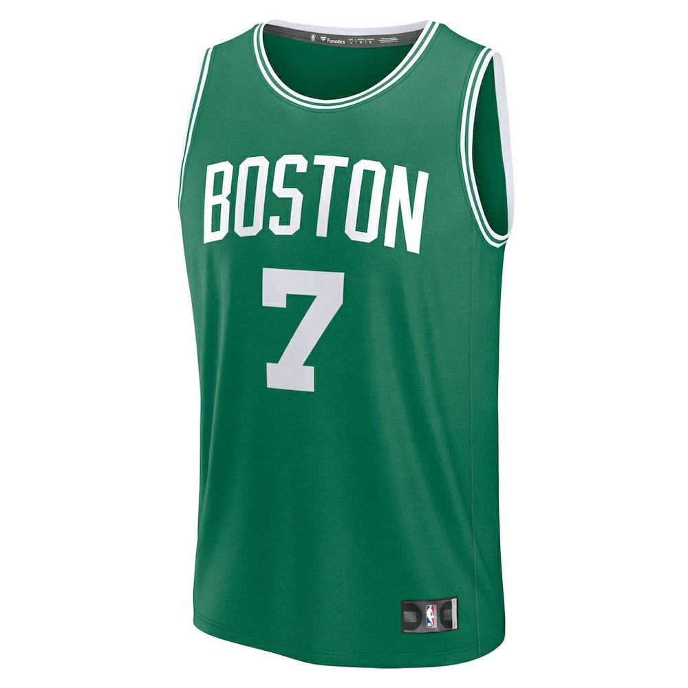 Fanatics Jaylen Brown Boston Celtics Youth Fast Break Replica Player Jersey Icon Edition Kelly Green