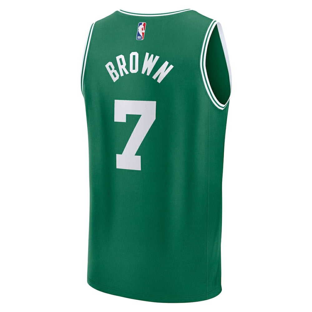 Fanatics Jaylen Brown Boston Celtics Youth Fast Break Replica Player Jersey Icon Edition Kelly Green