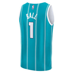 Fanatics LaMelo Ball Charlotte Hornets Fast Break Replica Player Jersey Icon Edition Teal