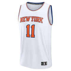 Fanatics Jalen Brunson New York Knicks Fast Break Replica Player Jersey Association Edition White