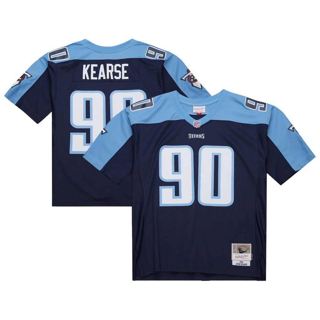 Jevon Kearse Tennessee Titans 1999 Legacy Replica Jersey - Navy - Mitchell & Ness