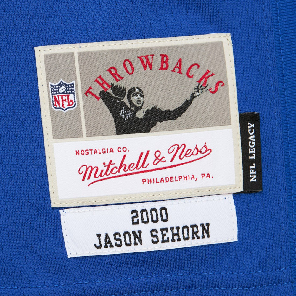 Jason Sehorn New York Giants 2000 Legacy Replica Jersey - Royal - Mitchell & Ness