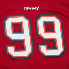 Warren Sapp Tampa Bay Buccaneers 2002 Legacy Replica Jersey - Red - Mitchell & Ness