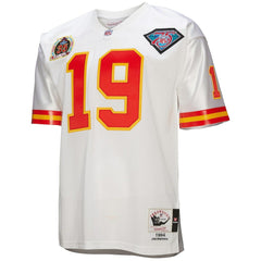 Joe Montana Kansas City Chiefs 1994 Authentic Throwback Retired Player Jersey - White - Mitchell & Ness