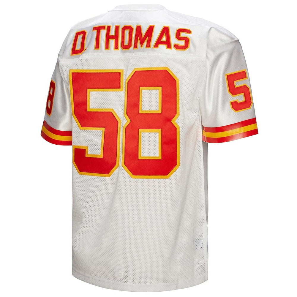 Derrick Thomas Kansas City Chiefs 1994 Authentic Throwback Retired Player Jersey - White - Mitchell & Ness