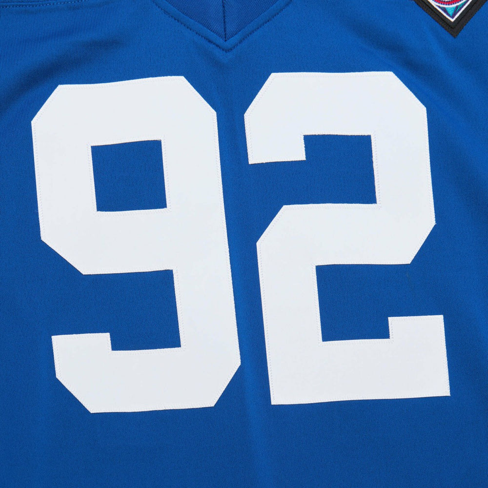 Michael Strahan New York Giants 1994 Authentic Throwback Retired Player Jersey - Royal - Mitchell & Ness