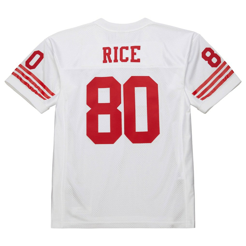 Jerry Rice San Francisco 49ers 1994 Authentic Throwback Retired Player Jersey - White - Mitchell & Ness