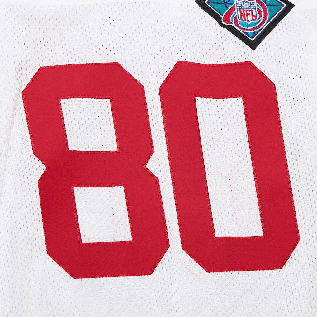Jerry Rice San Francisco 49ers 1994 Authentic Throwback Retired Player Jersey - White - Mitchell & Ness