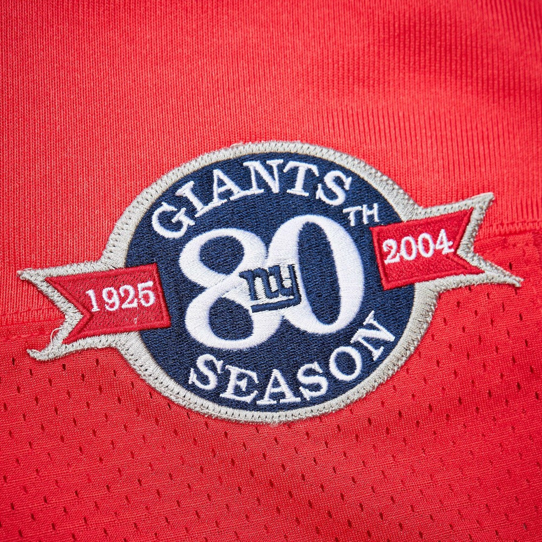Eli Manning New York Giants 2004 Authentic Throwback Retired Player Jersey - Red - Mitchell & Ness
