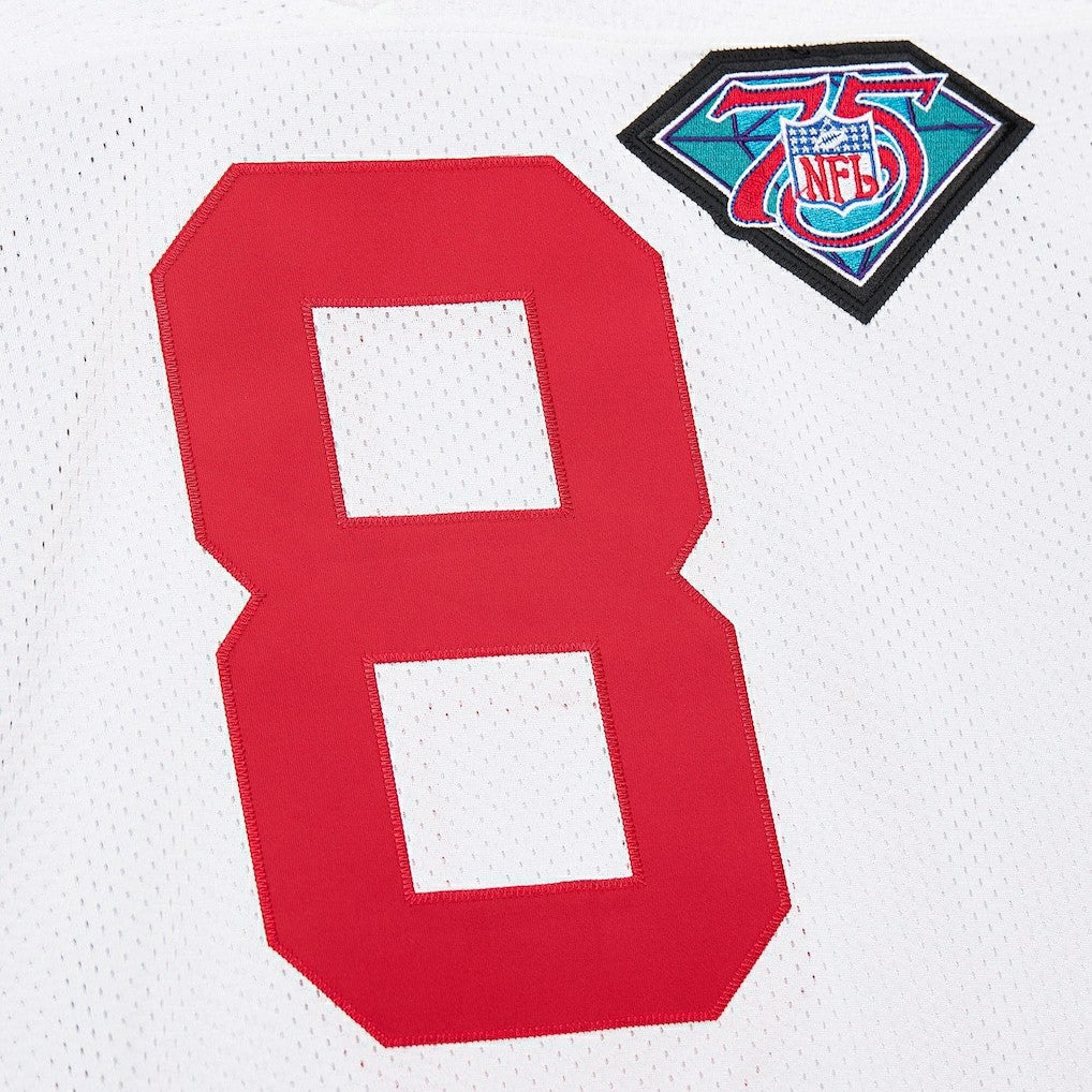 Steve Young San Francisco 49ers 1994 Authentic Throwback Retired Player Jersey - White - Mitchell & Ness