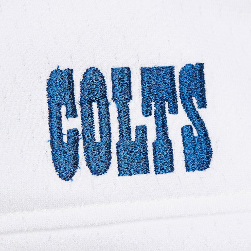 Peyton Manning Indianapolis Colts Player Name & Number Hoodie Legacy Jersey - White - Mitchell & Ness