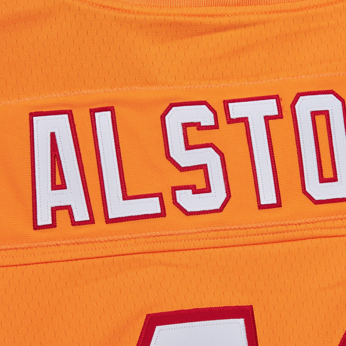 Mike Alstott Tampa Bay Buccaneers Player Name & Number Hoodie Legacy Jersey - Orange - Mitchell & Ness