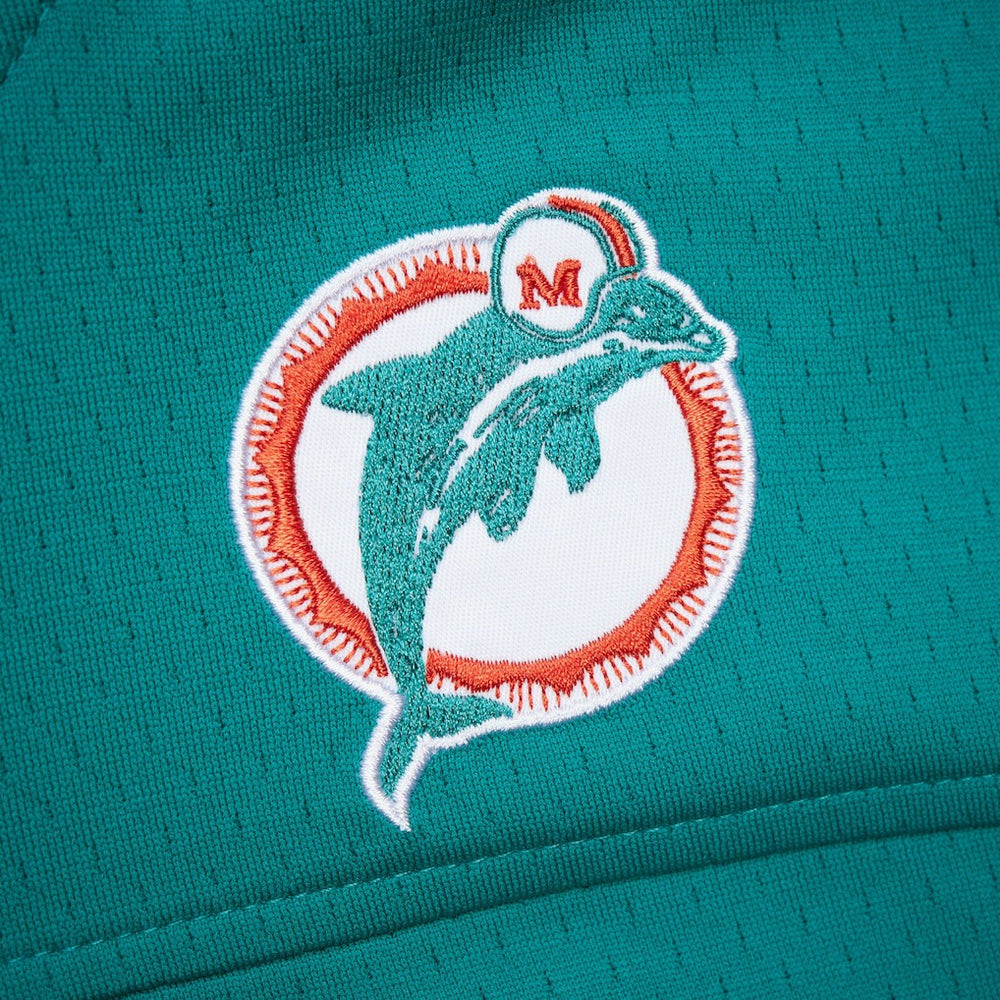 Dan Marino Miami Dolphins Player Name & Number Hoodie Legacy Jersey - Aqua - Mitchell & Ness
