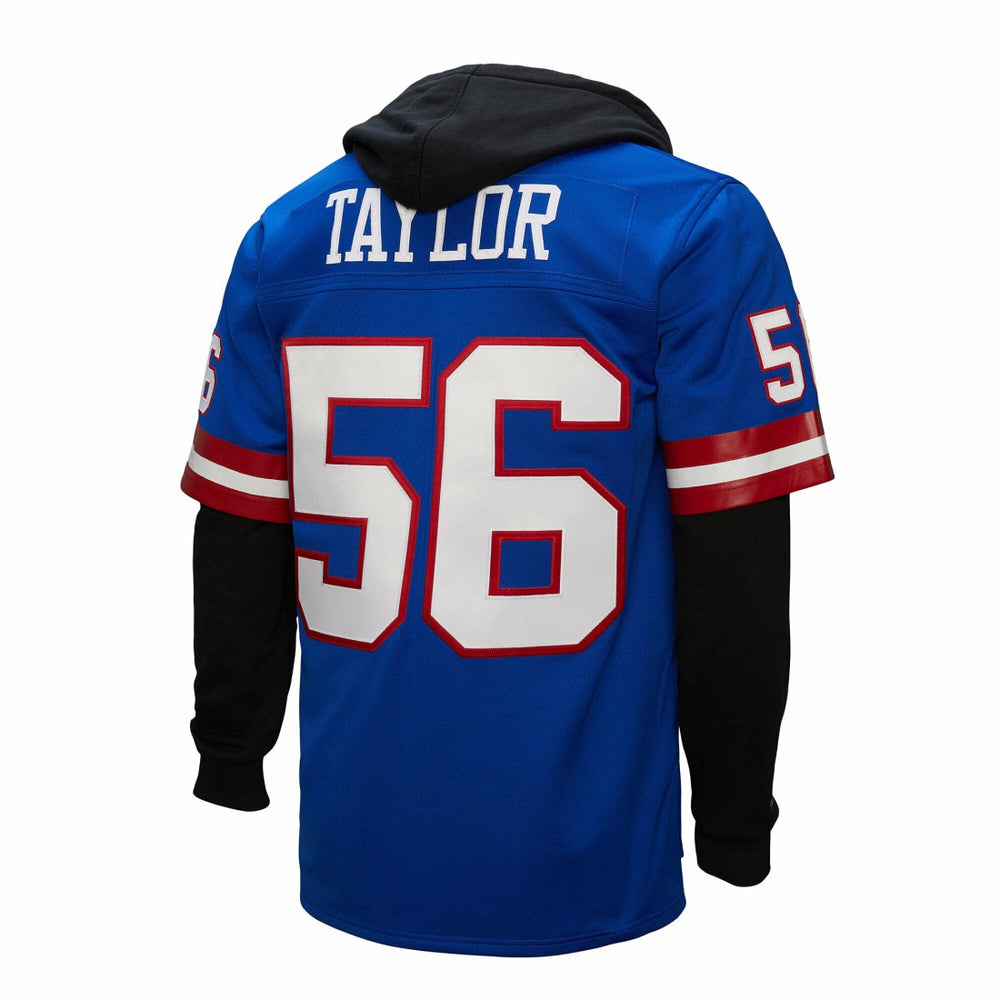 Lawrence Taylor New York Giants Player Name & Number Hoodie Legacy Jersey - Royal - Mitchell & Ness