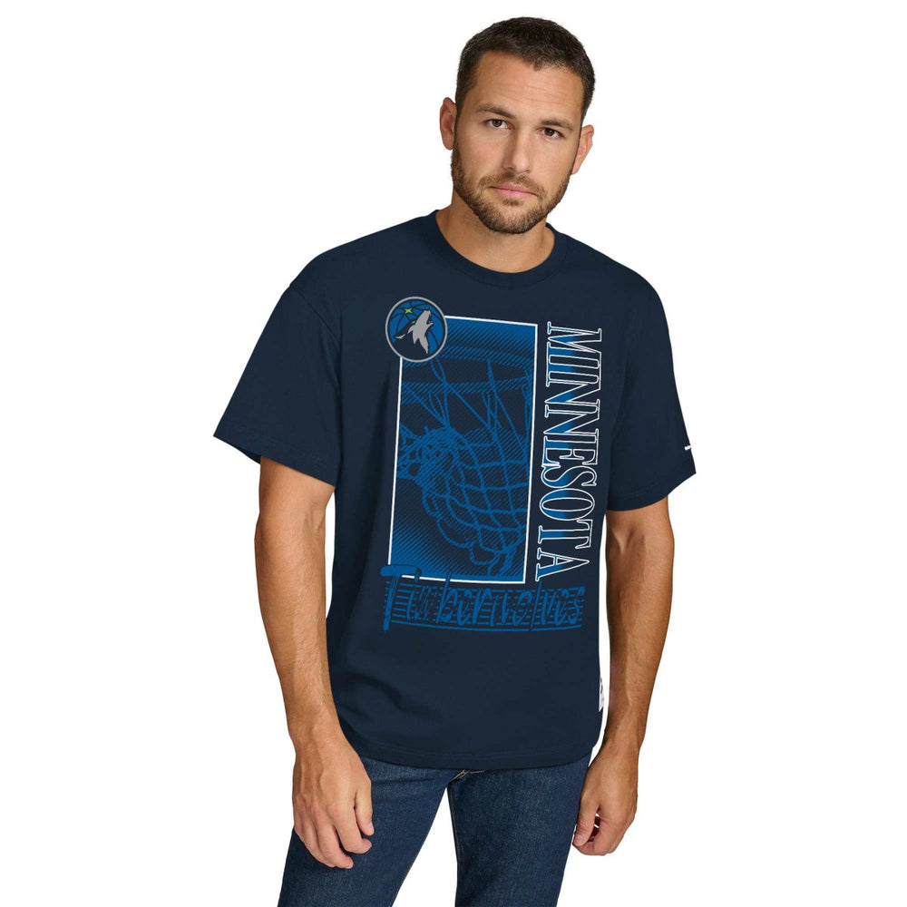 Minnesota Timberwolves Tommy Jeans Noah Swish T-Shirt Navy