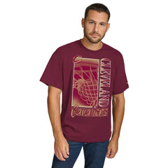 Cleveland Cavaliers Tommy Jeans Noah Swish T-Shirt Wine