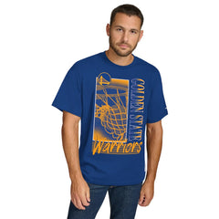 Golden State Warriors Tommy Jeans Noah Swish T-Shirt Royal