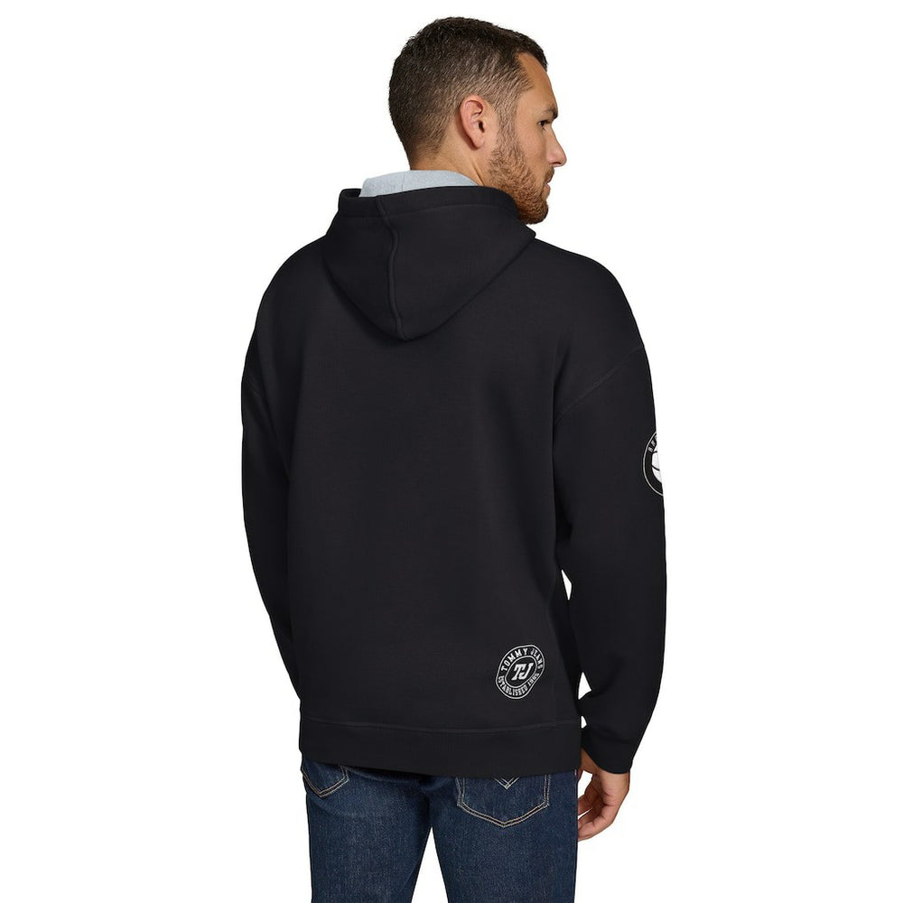 Brooklyn Nets Tommy Jeans Sebastian Pullover Hoodie Black