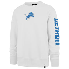Detroit Lions '47 Headline Pullover Sweatshirt - White - 47 brand
