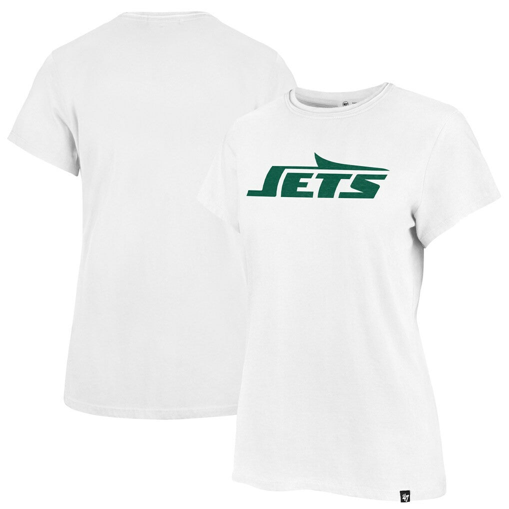 New York Jets '47 Women's Premier Frankie T-Shirt - White - 47 brand