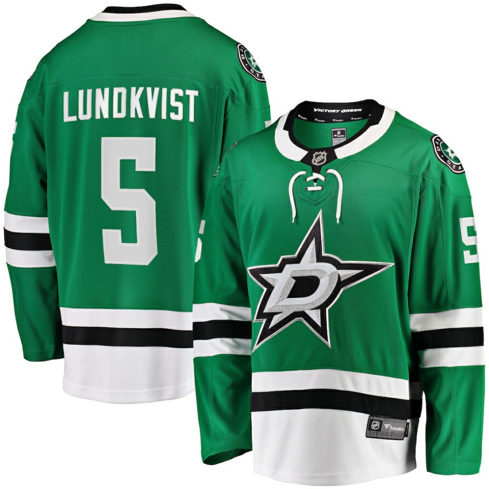Nils Lundkvist Dallas Stars Fanatics Home Premier Breakaway Player Jersey - Kelly Green | Fanatics Lifestyle