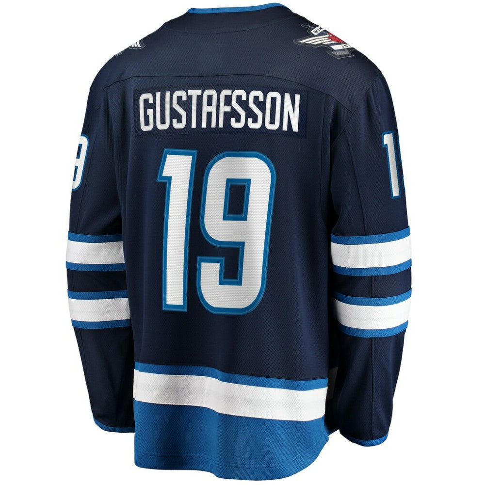 David Gustafsson Winnipeg Jets Fanatics Home Premier Breakaway Player Jersey - Navy | Fanatics Lifestyle