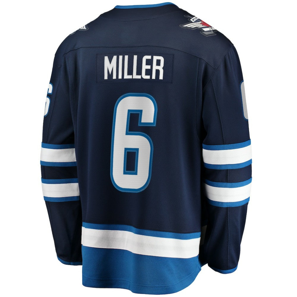 Colin Miller Winnipeg Jets Fanatics Home Premier Breakaway Player Jersey - Navy | Fanatics online
