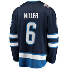 Colin Miller Winnipeg Jets Fanatics Home Premier Breakaway Player Jersey - Navy | Fanatics online