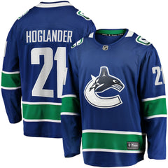 Nils Hoglander Vancouver Canucks Fanatics Home Premier Breakaway Player Jersey - Blue | Fanatics near me