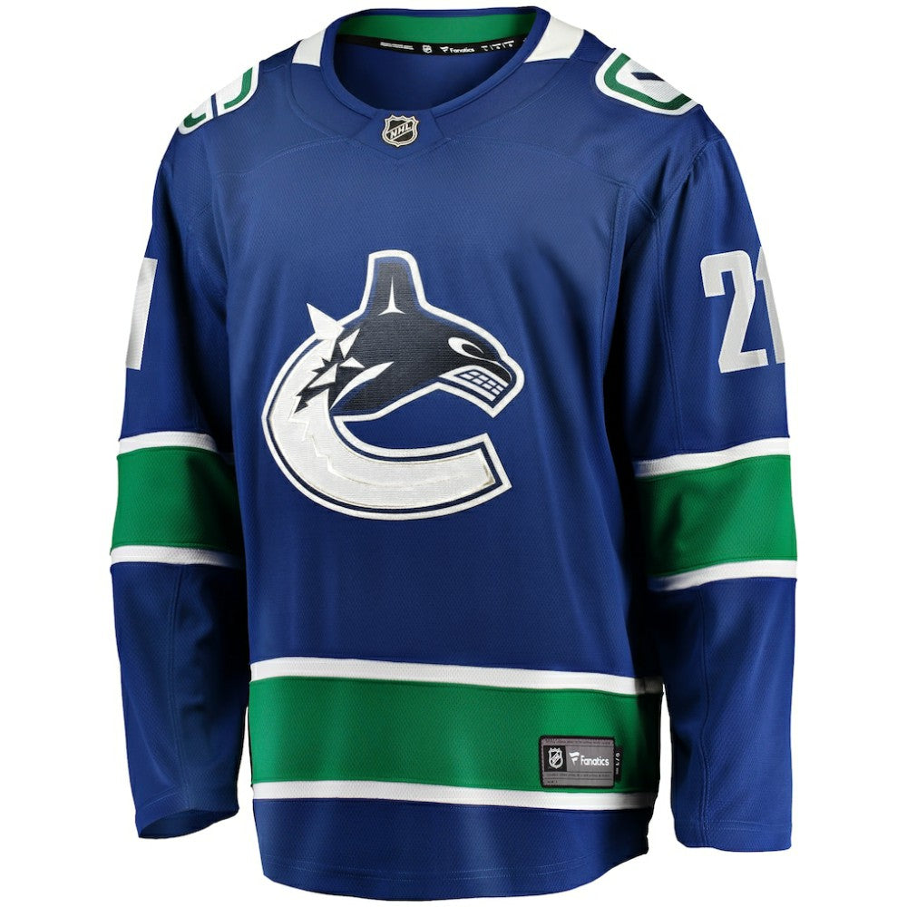 Nils Hoglander Vancouver Canucks Fanatics Home Premier Breakaway Player Jersey - Blue | Fanatics near me