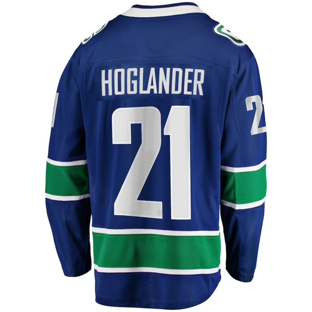 Nils Hoglander Vancouver Canucks Fanatics Home Premier Breakaway Player Jersey - Blue | Fanatics near me