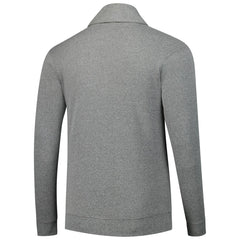 New York Knicks Sportiqe Unisex Henshaw Full-Button Cardigan Sweater Heather Gray