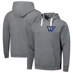 Golden State Warriors Sportiqe Unisex Varsity Collection Blake Pullover Hoodie Heather Gray