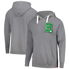 Boston Celtics Sportiqe Unisex Varsity Collection Blake Pullover Hoodie Heather Gray