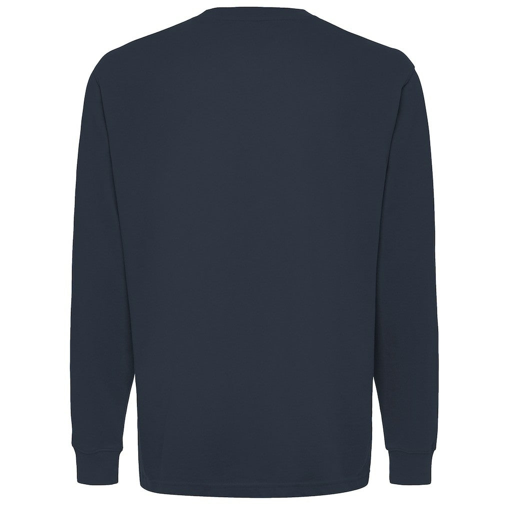 Philadelphia 76ers Sportiqe Unisex Wales Heavyweight Pocket Long Sleeve T-Shirt Navy