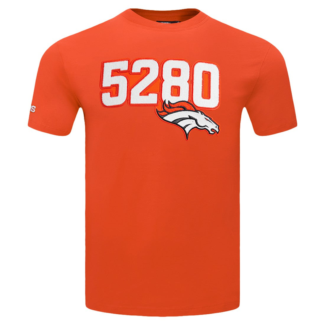 Denver Broncos Pro Standard Frozen Single Jersey T-Shirt - Orange - NFL