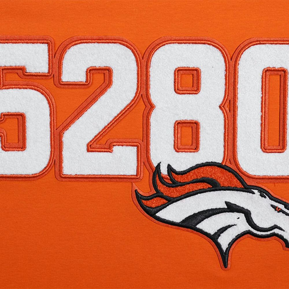 Denver Broncos Pro Standard Frozen Single Jersey T-Shirt - Orange - NFL