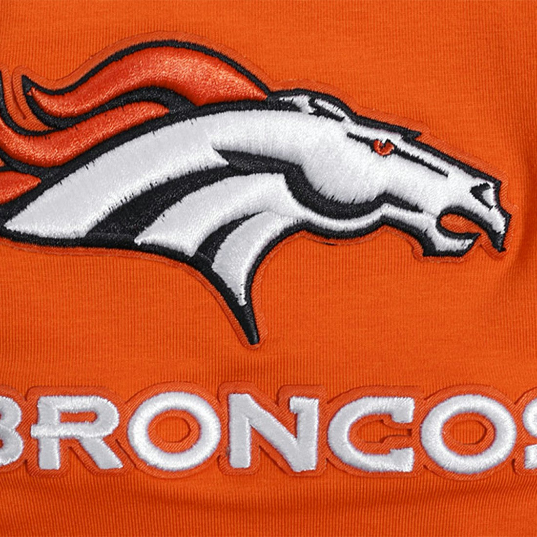 Denver Broncos Pro Standard Frozen Single Jersey T-Shirt - Orange - NFL