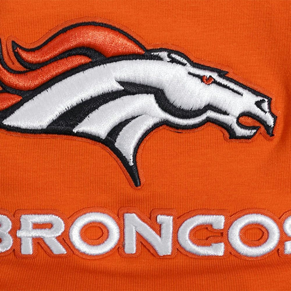 Denver Broncos Pro Standard Frozen Single Jersey T-Shirt - Orange - NFL