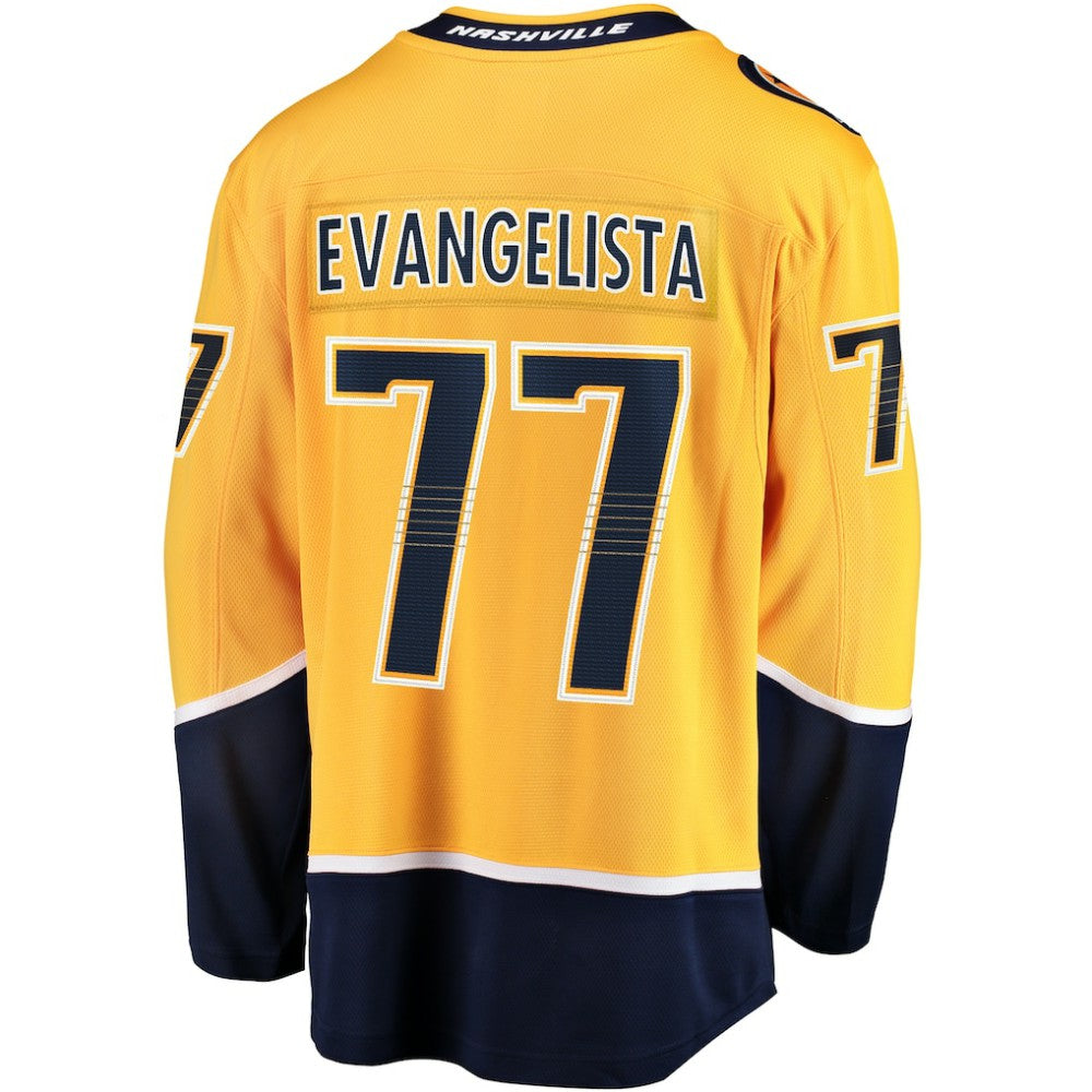 Luke Evangelista Nashville Predators Fanatics Premier Breakaway Player Jersey - Gold | Fanatics discount