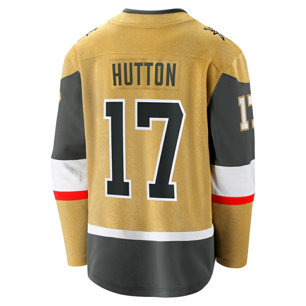 Ben Hutton Vegas Golden Knights Fanatics Home Premier Breakaway Player Jersey - Gold | Fanatics Clearance