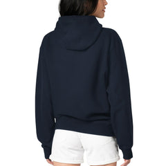 Chicago Bears G-III 4Her by Carl Banks Women's Football Logo Fleece Tri-Blend Pullover Hoodie - Navy - NFL