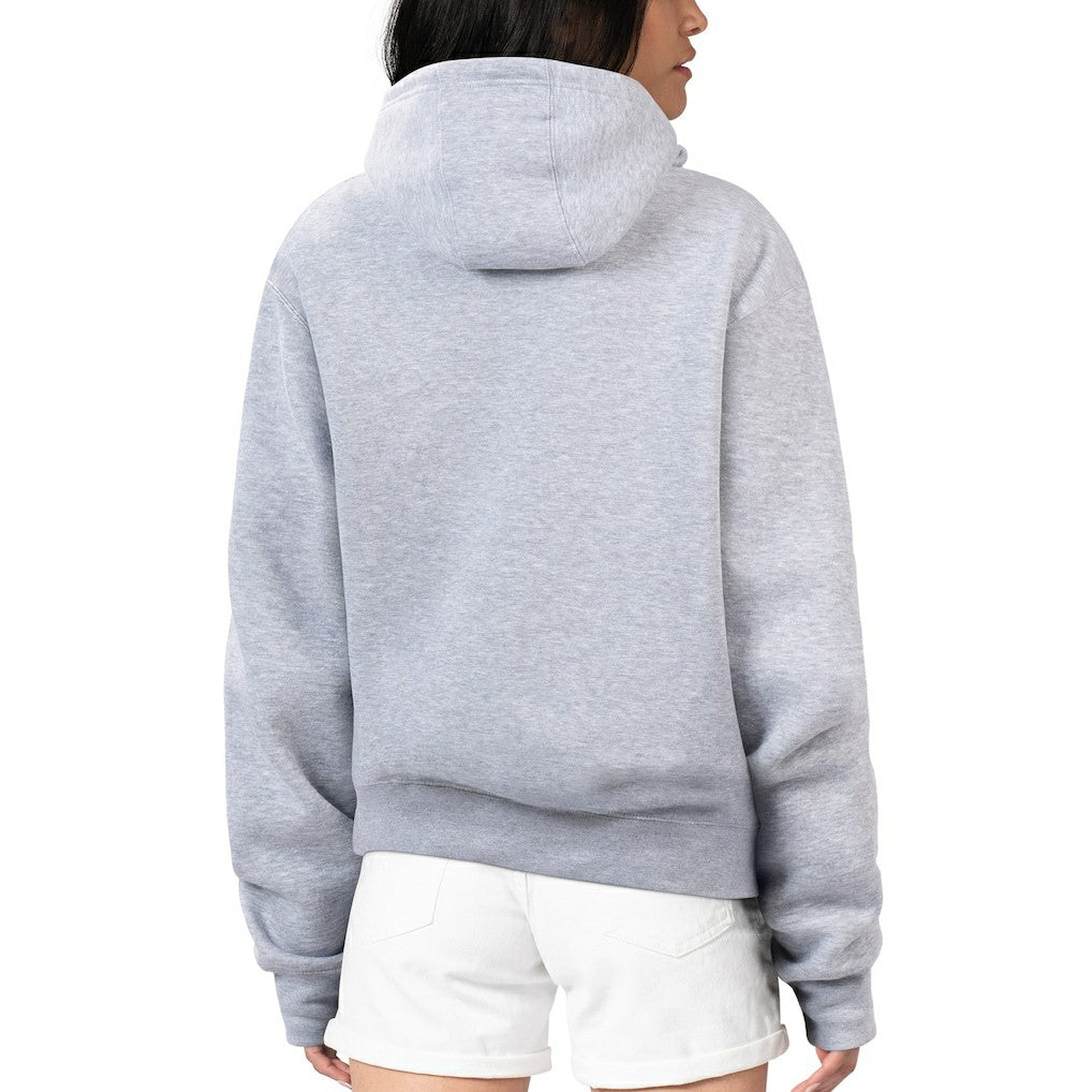 Washington Commanders G-III 4Her by Carl Banks Women's Football Logo Fleece Tri-Blend Pullover Hoodie - Heather Gray - NFL