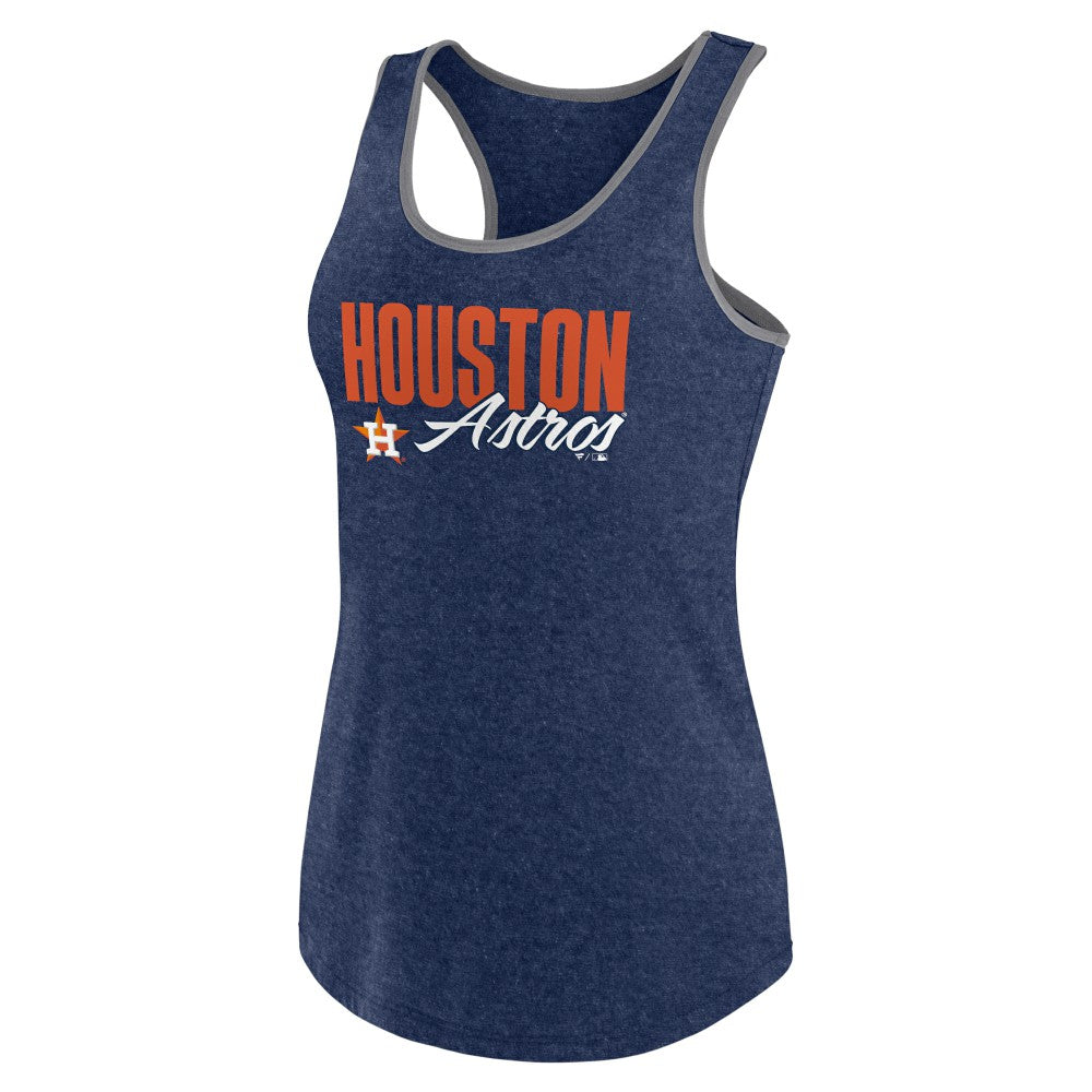 Houston Astros Profile Women's Plus Size Racerback Tank Top Online