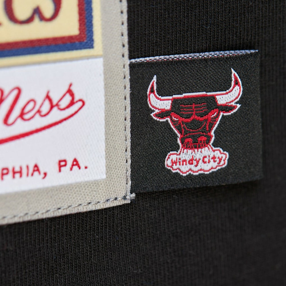 Mitchell & Ness Chicago Bulls Hardwood Classics Contrast 2K Graphic T-Shirt Black