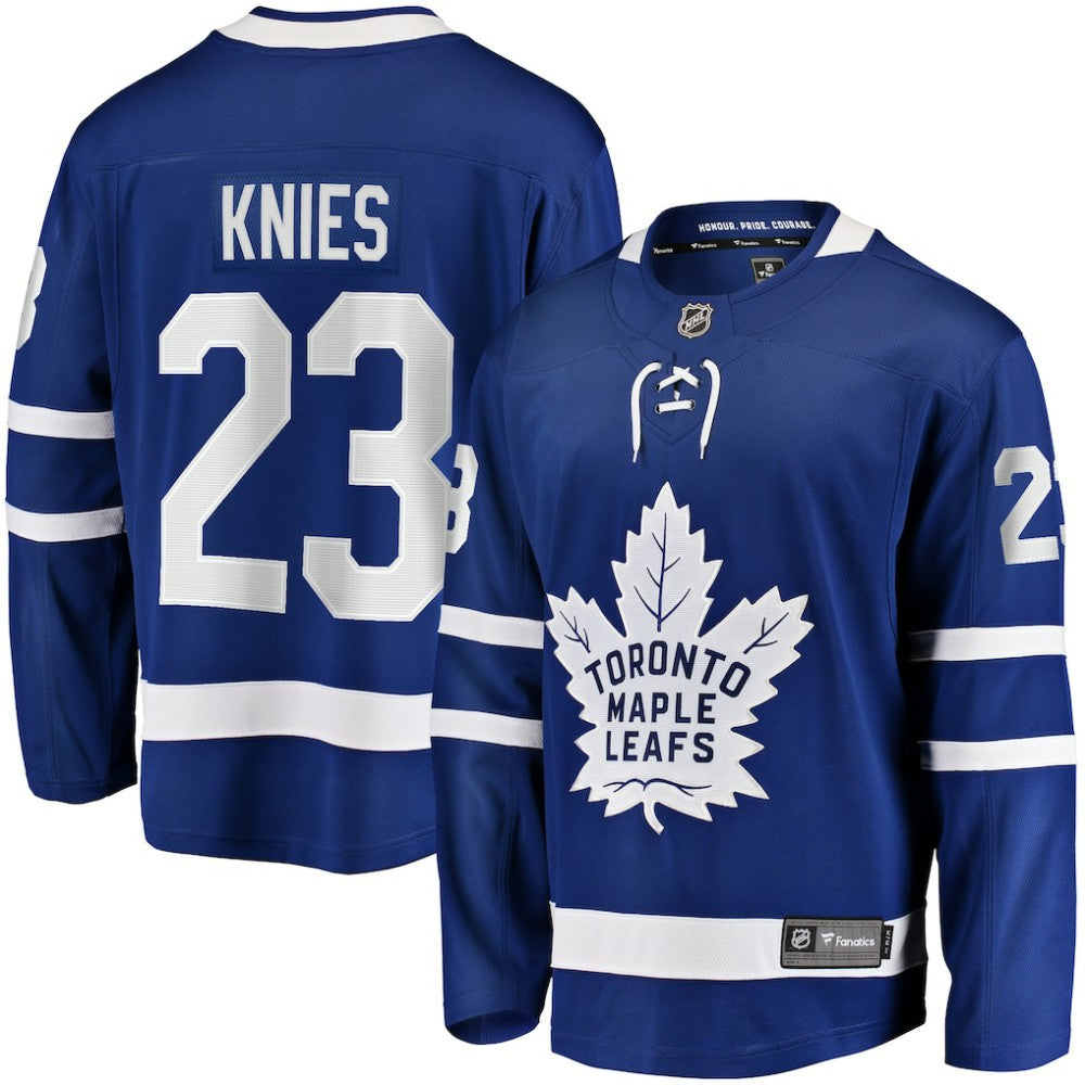 Matthew Knies Toronto Maple Leafs Fanatics Home Premier Breakaway Player Jersey - Blue | Fanatics on sale